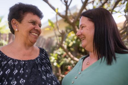 Julie and Joyce – aged care